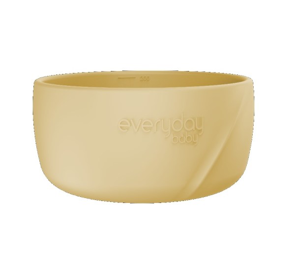 Everyday baby silikonska posuda, zuta 2 komada